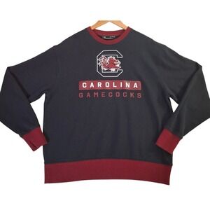 Under Armour South Carolina Gamecocks Sweatshirt Mens XL Black Garnet Pullover